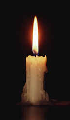 Shining Light Candle